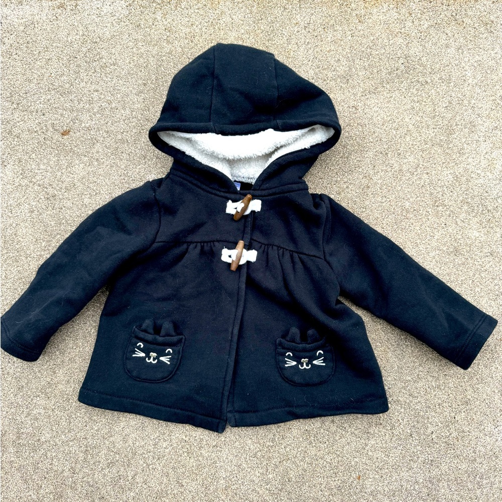 Carter’s, Navy Coat, Size 18 Months